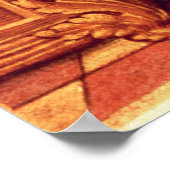 Henry VIII die een Harp speelt met zijn Fool Wil Poster (Hoek)