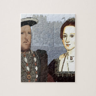 Henry VIII en Ann Boleyn Legpuzzel