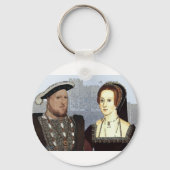 Henry VIII en Ann Boleyn Sleutelhanger (Voorkant)