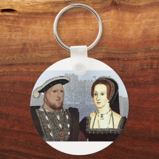Henry VIII en Ann Boleyn Sleutelhanger (Voorkant)