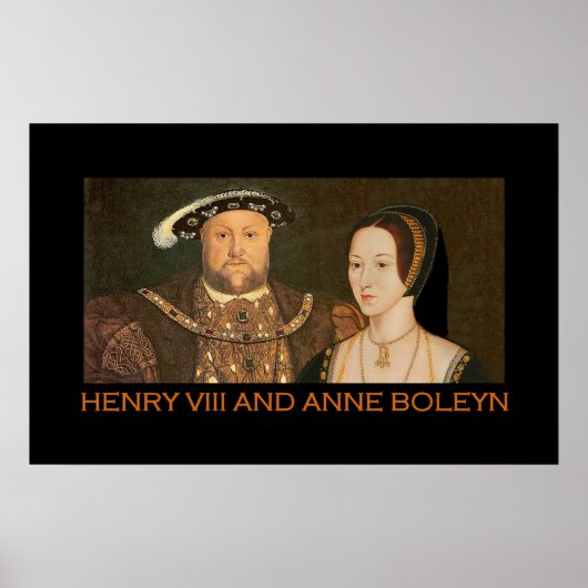 Henry VIII en Anne Boleyn 2 Poster (Voorkant)
