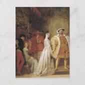 Henry VIII en Anne Boleyn Briefkaart (Voorkant)