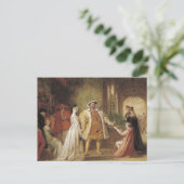 Henry VIII en Anne Boleyn Briefkaart (Staand voorkant)