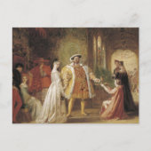Henry VIII en Anne Boleyn Briefkaart (Voorkant)