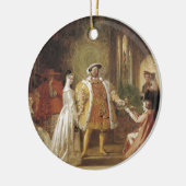 Henry VIII en Anne Boleyn Keramisch Ornament (Links)