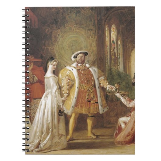 Henry VIII en Anne Boleyn Notitieboek (Voorkant)