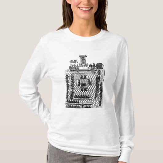 Henry VIII en Parlement in 1523 T-shirt (Voorkant)