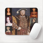 Henry VIII en Zes Wives Mousepad Muismat (Met muis)