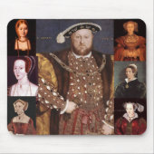 Henry VIII en Zes Wives Mousepad Muismat (Voorkant)