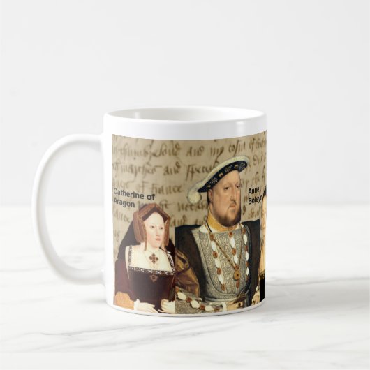 Henry VIII en zijn vrouw Mok (Links)