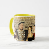 Henry VIII glitter Mok (Voorkant links)