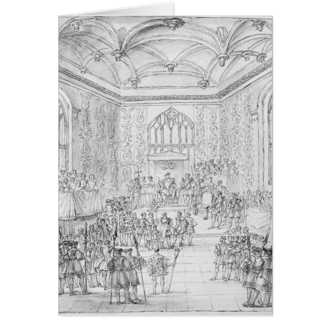 Henry VIII ontvangt Montmorency (Voorkant)