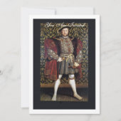 Henry VIII Portrait Kaart (Voorkant)