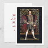 Henry VIII Portrait Kaart (Voorkant / Achterkant)
