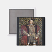 Henry VIII Portrait Magneet (Voorkant / Achterkant)