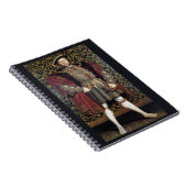 Henry VIII Portrait Notitieboek (Rechterzijde)