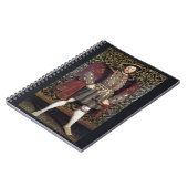 Henry VIII Portrait Notitieboek (Linkerzijde)