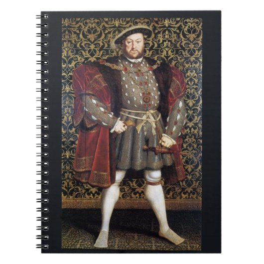 Henry VIII Portrait Notitieboek (Voorkant)