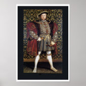 Henry VIII Portrait Poster (Voorkant)