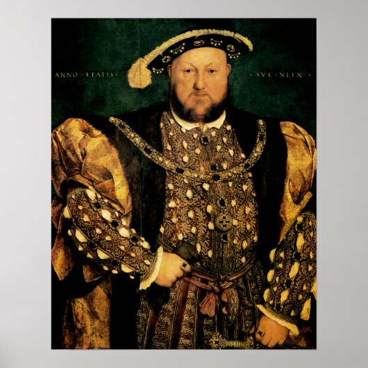 Henry VIII Poster (Voorkant)