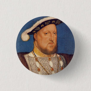 Henry VIII Ronde Button 3,2 Cm