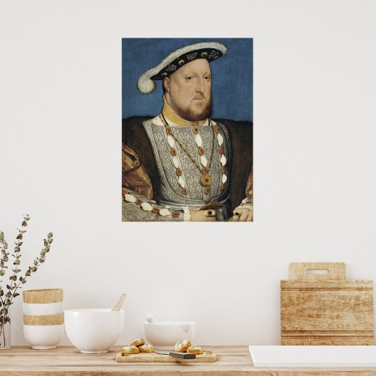 Henry VIII - Ruler Poster (Keuken)