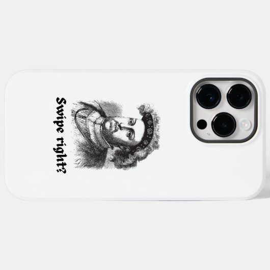 Henry VIII - Swipe toch grappig? Case-Mate iPhone Case (Achterkant (horizontaal))