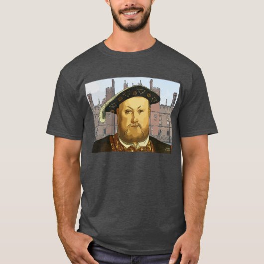 Henry VIII T-shirt (Voorkant)
