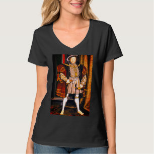 Henry VIII Tudors History King Engeland zes Wives T-shirt