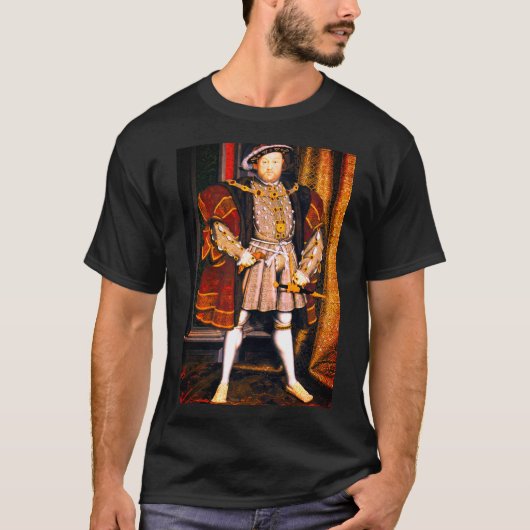 Henry VIII Tudors History King Engeland zes Wives  T-shirt (Voorkant)