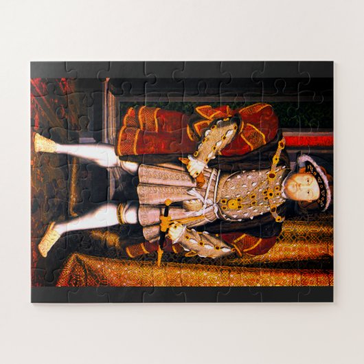 Henry VIII Tudors History King England Six Wives J Legpuzzel (Horizontaal)
