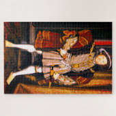 Henry VIII Tudors History King England zes Wives Legpuzzel (Horizontaal)