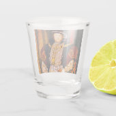 Henry VIII Tudors History King England zes Wives Shot Glas (Achterkant)