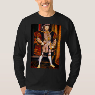 Henry VIII Tudors History King England zes Wives T-shirt