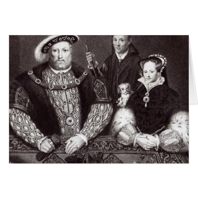 Henry VIII, zijn dochter Queen Mary (Voorkant Horizontaal)