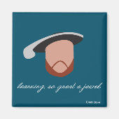 Henry VIII "Zo'n groot juweel" Magneet (Voorkant)