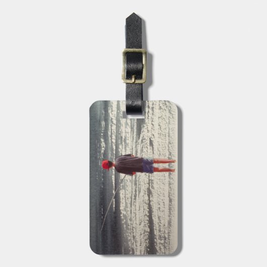 Henry Vist Alps 1990 Bagagelabel (Voorkant verticaal)