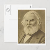 Henry Wadsworth Longmede Briefkaart (Voorkant / Achterkant)