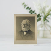 Henry Wadsworth Longmede Portrait (1888) Briefkaart (Staand voorkant)