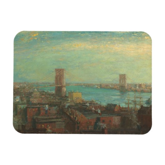 Henry Ward Ranger - Brooklyn Bridge Magneet (Horizontaal)