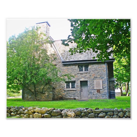 Henry Whitfield House Photo Print Foto Afdruk (Voorkant)