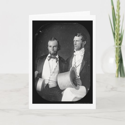 Henry Will Rodgers Daguerreotype 1843 Kaart (Voorkant)