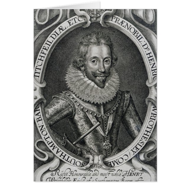 Henry Wriothesley, 3rd Earl of Southampton, 1617 (Voorkant)