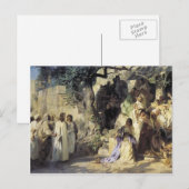 Henryk Siemiradzki- Christus en Sinner Briefkaart (Voorkant / Achterkant)
