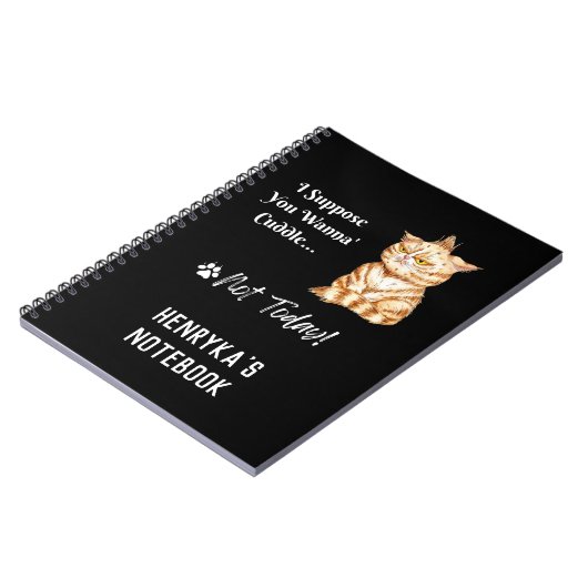 Henryka's Notitieboek van de grote kat (Linkerzijde)