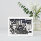 Henry's Club Bar Jukebox Vintage Briefkaart (Staand voorkant)