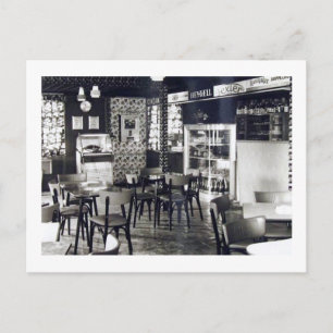 Henry's Club Bar Jukebox Vintage Briefkaart