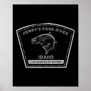 Henry's Fork River Idaho Vliegvissen Poster