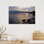 Henry's Lake Sunset Poster (Keuken)