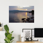 Henry's Lake Sunset Poster (Thuiskantoor)